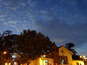 The last light over San Antonio Church